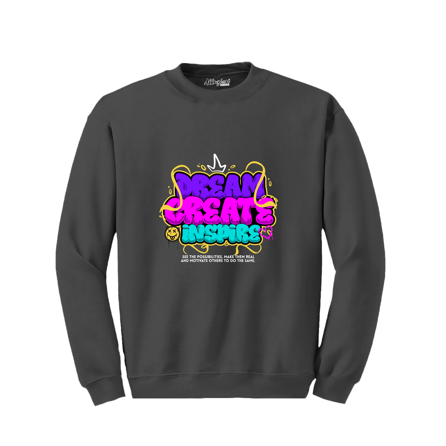 Dream Create Inspire V2 - Crewneck Sweatshirt