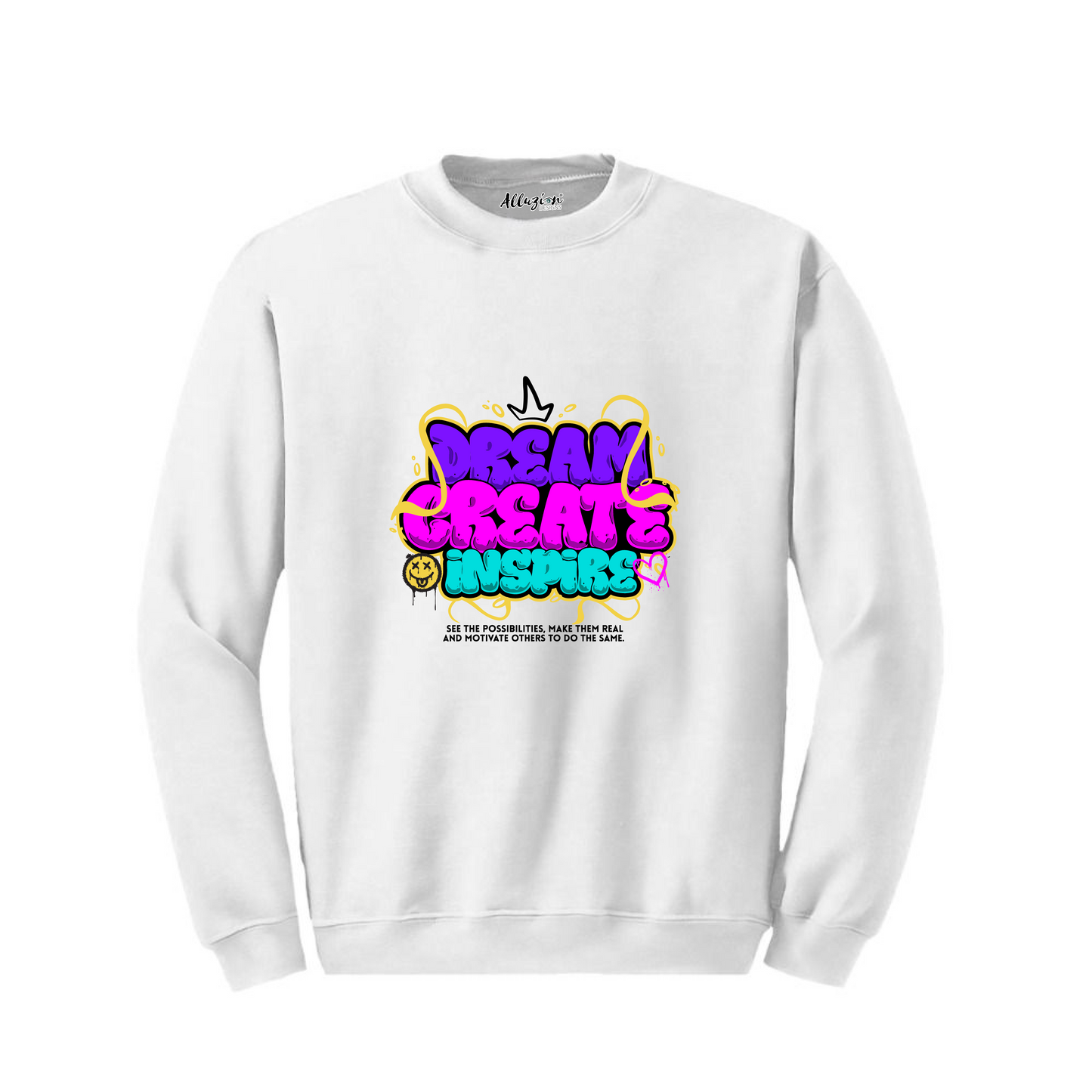 Dream Create Inspire V2 - Crewneck Sweatshirt