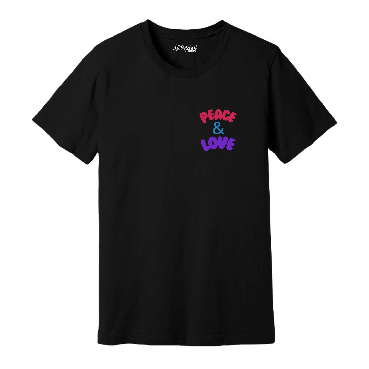 Peace & Love - Unisex T-Shirt Colored Edition