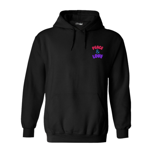 Peace & Love - Gildan Hoodies Colored Edition