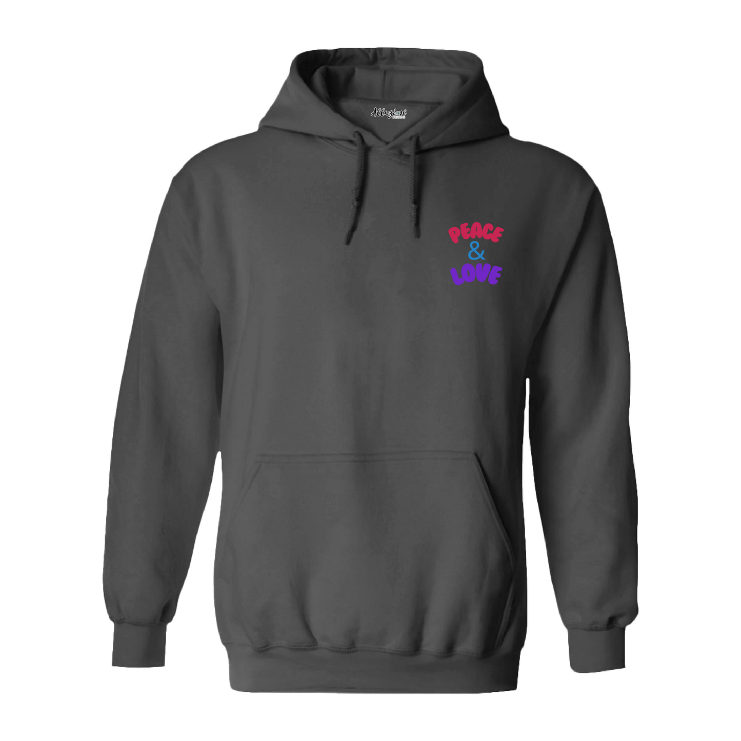 Peace & Love - Gildan Hoodies Colored Edition