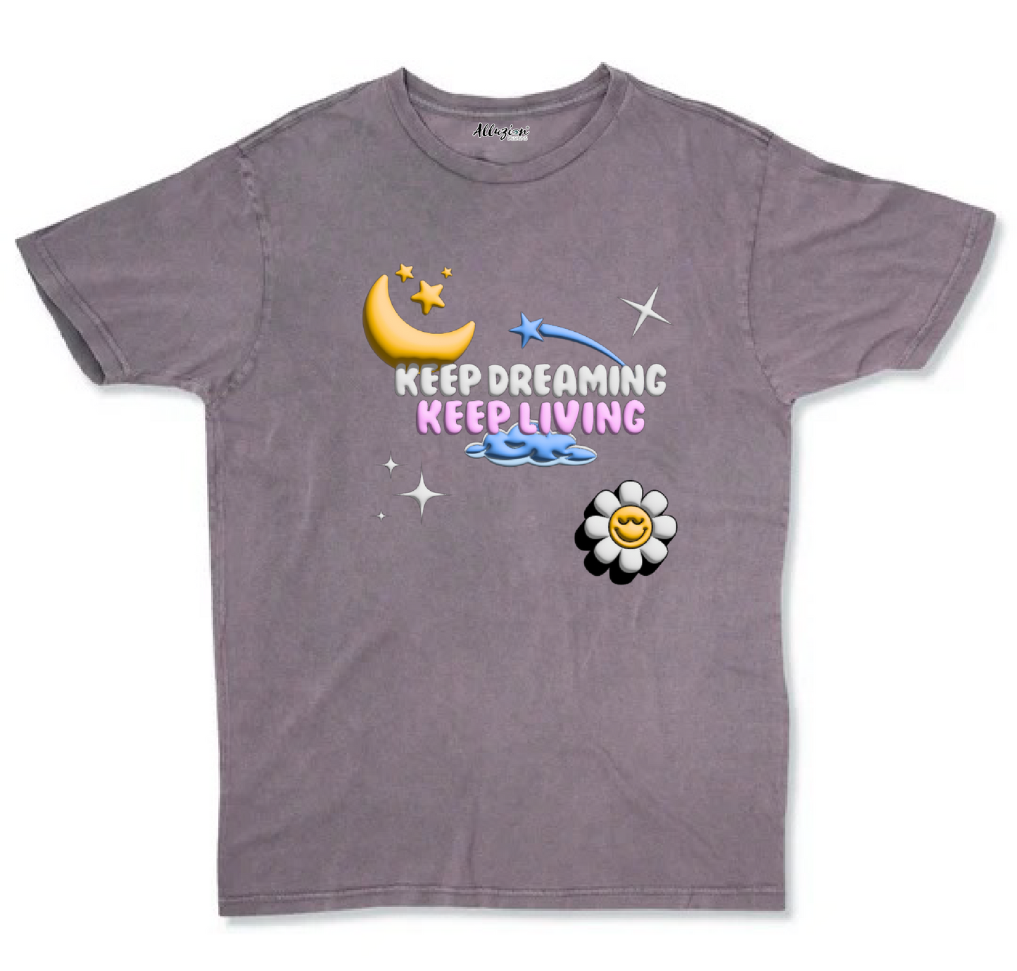 Keep Dreaming - Puff Print Vintage Tees