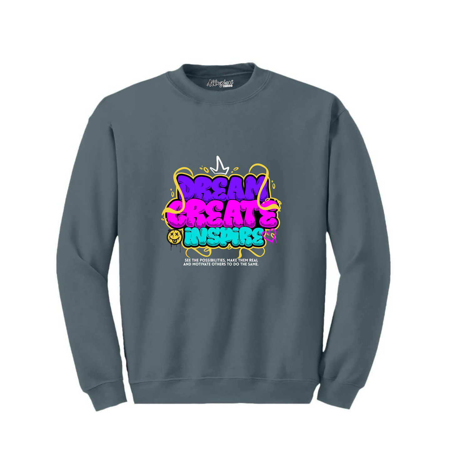 Dream Create Inspire V2 - Crewneck Sweatshirt